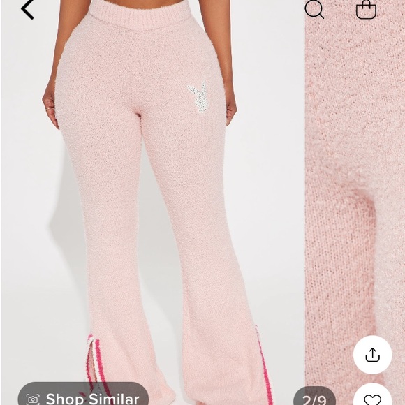 Playboy Cozy Wide Leg Pant 💕💕NWOT - Picture 2 of 5